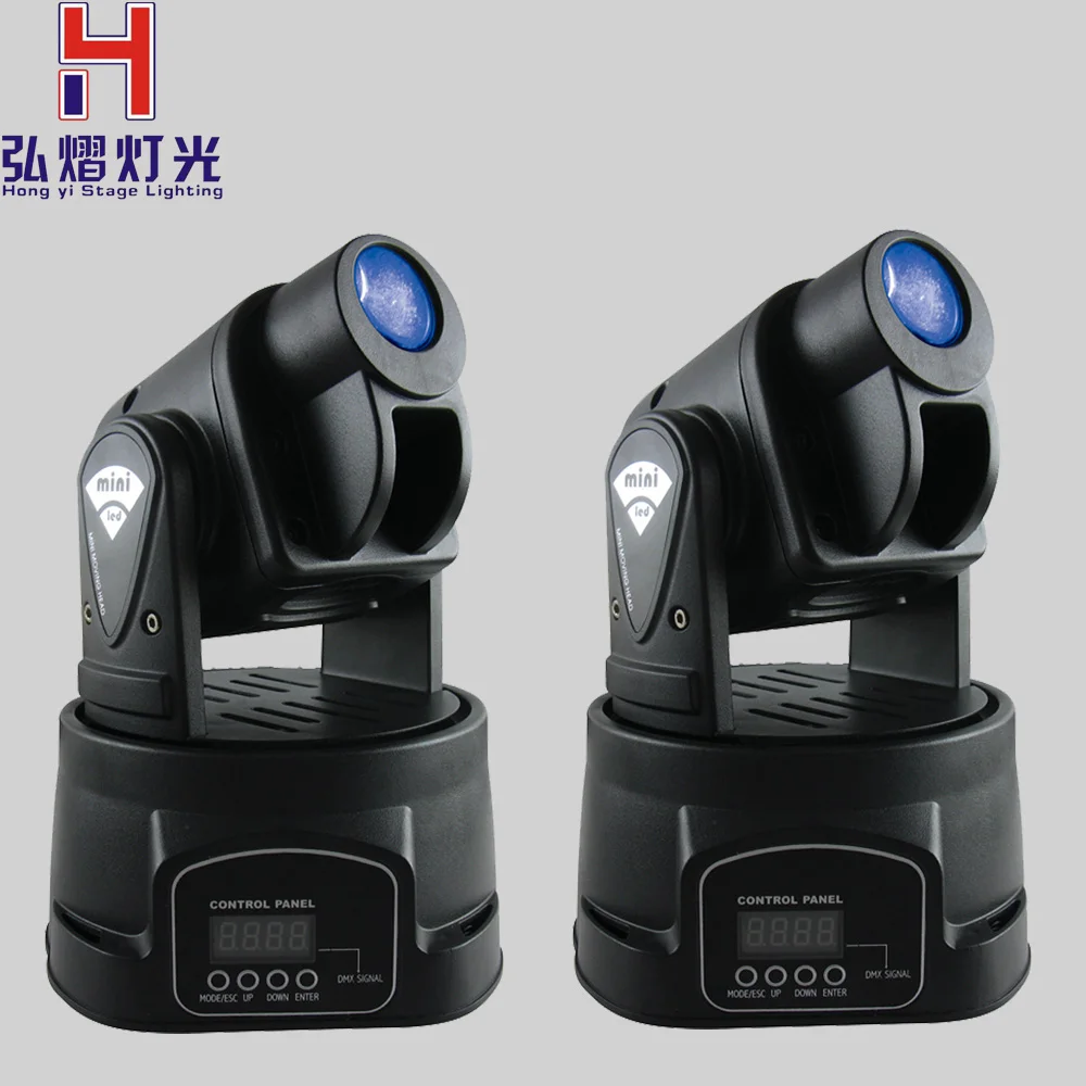 

(2pcs/lot) RGB 15W DMX MOVING HEAD LED Party Stage DJ Disco Club Spot Light RGB color mixing Dimmer & Strobe Led Bar Stage