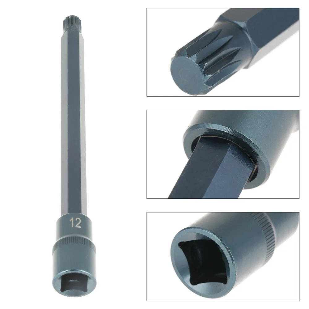 12 Point Driver Tool Electric Drill Screwdriver Converter Socket