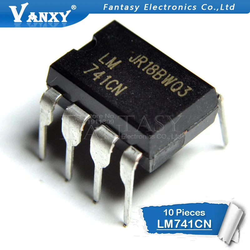 

10PCS LM741CN DIP8 LM741 DIP DIP-8 741CN DIP-8 Operational Amplifier LM741C