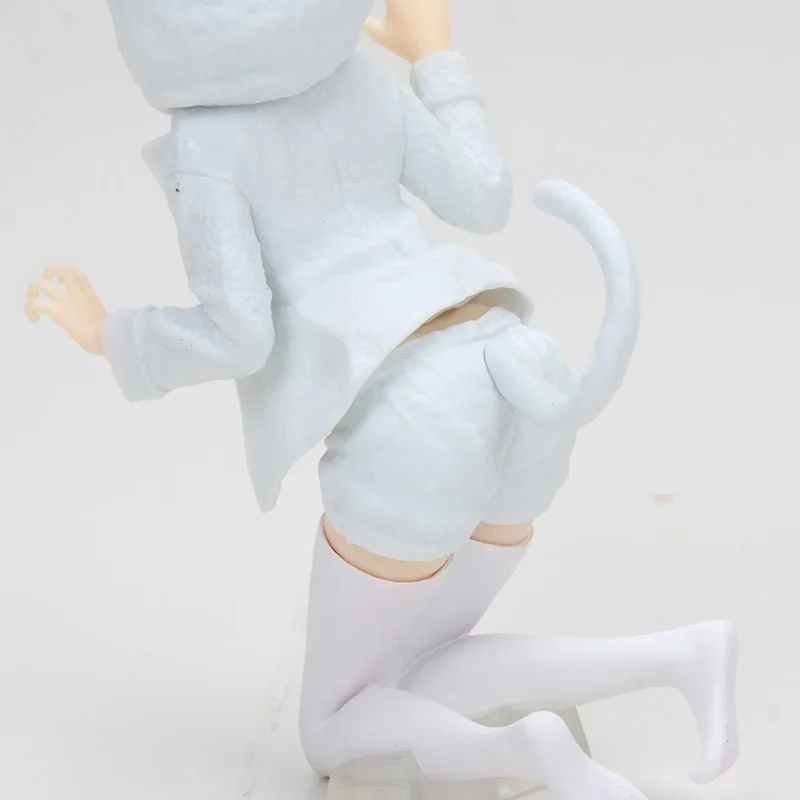 Rem ram фигурка Nyanko Mode Ver Re: жизнь в другом мире от Zero PVC Аниме Фигурка кошка ухо кукла