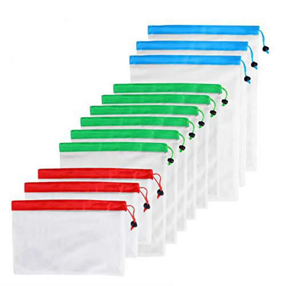 Многоразовые сетки производят сумки подвесные корзины Многофункциональный многоразмерный Органайзер подставка для овощей чехол 3 цвета