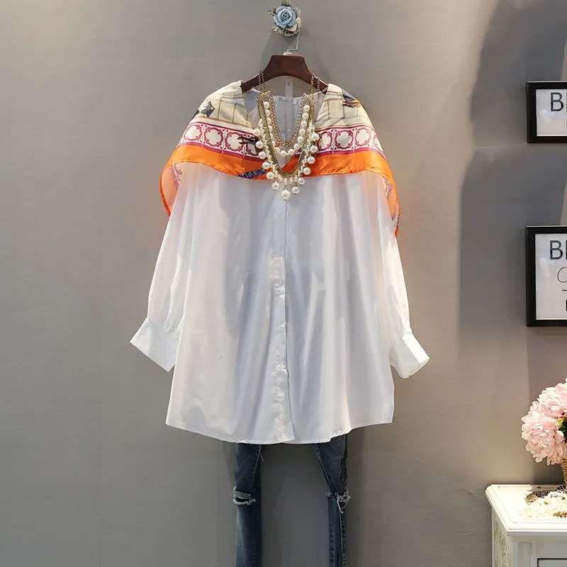 

Fashion 2019 Spring And Summer New Korean Fashion Casual Blouses Women Shirt Long Sleeve Loose Print Tops