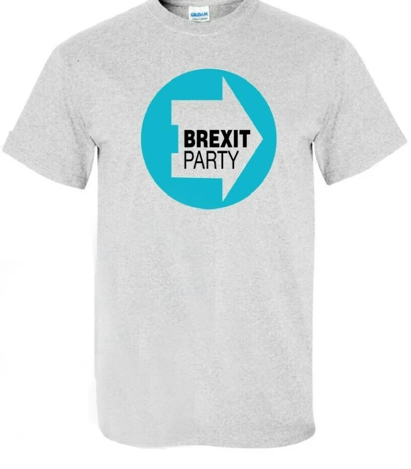 Brexit/вечерние футболки, Найджел Фарадж, Leave, означает Leave, футболки, изменение политики 2019, модные брендовые мужские топы, уличная одежда