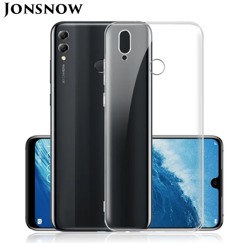 Ультратонкий чехол для Huawei Honor 8X прозрачный мягкий силиконовый Max телефона