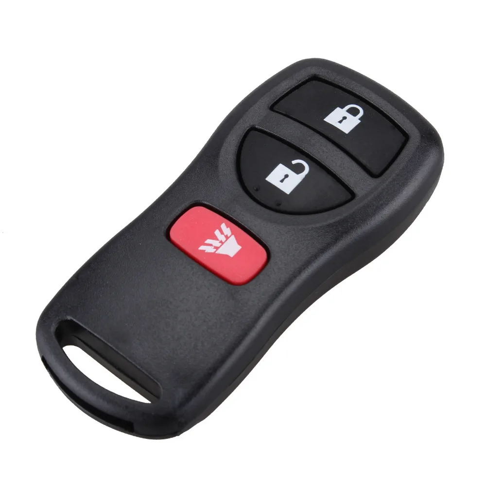 

3 Buttons remote key shell case for Nissan Tiida LIVINA X-Trail QASHQAI Paladin For 2003 2004 2005 2006 2007 Nissan Murano