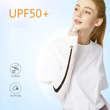 1 пара для мужчин и женщин на руку рукава УФ Защита дышащий ледяной шелк Солнцезащитная манжета летняя езда крутые нарукавники Беговая наручная повязка