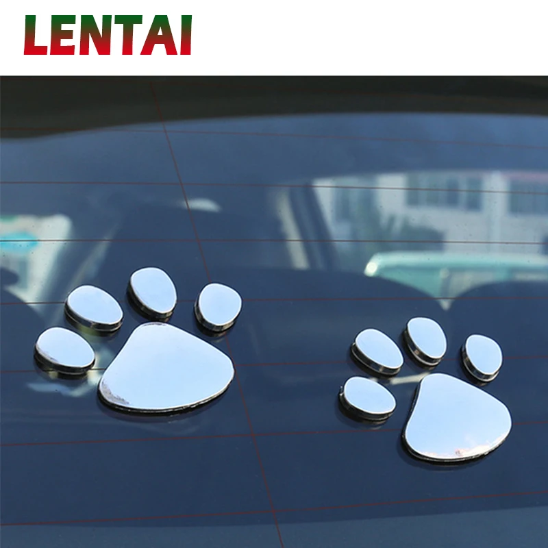 Overe 2Pcs Adesivi Per Auto 3D Metal Bear Paw Styling Per Hyundai Ix35 Ix25 Creta Subaru Jetta Chevrolet Cruze Aveo Captiva Kia Rio
