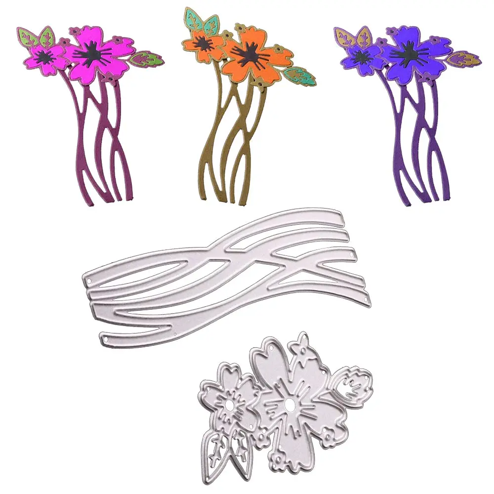 

Carbon Steel Cutting Dies Embossed knife Model Flower Stencil DIY Scrapbooking Album Paper Card Embossing