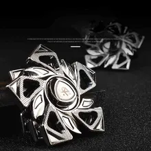 Пятилистный светящийся Спиннер Fixin Tri-color Дополнительный сплав Спиннер набор палец спиральный взрослый ребенок Антистресс игрушка