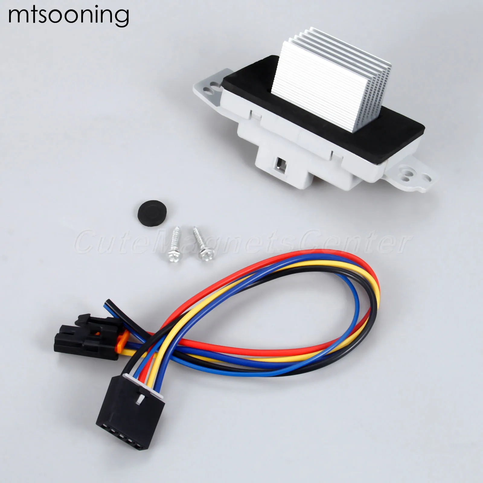Mtsooning новый двигатель резистор с вилкой 1581773 для Chevrolet Silverado 1500 2500 3500 Cadillac Escalade GMC