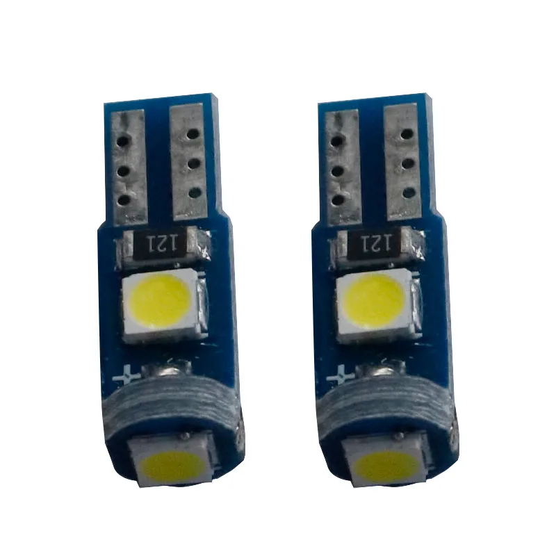 10 шт. T5 3 SMD 3030 светодиодный W3W 58 73 74 286 на приборной панели датчик лампы автомобиля