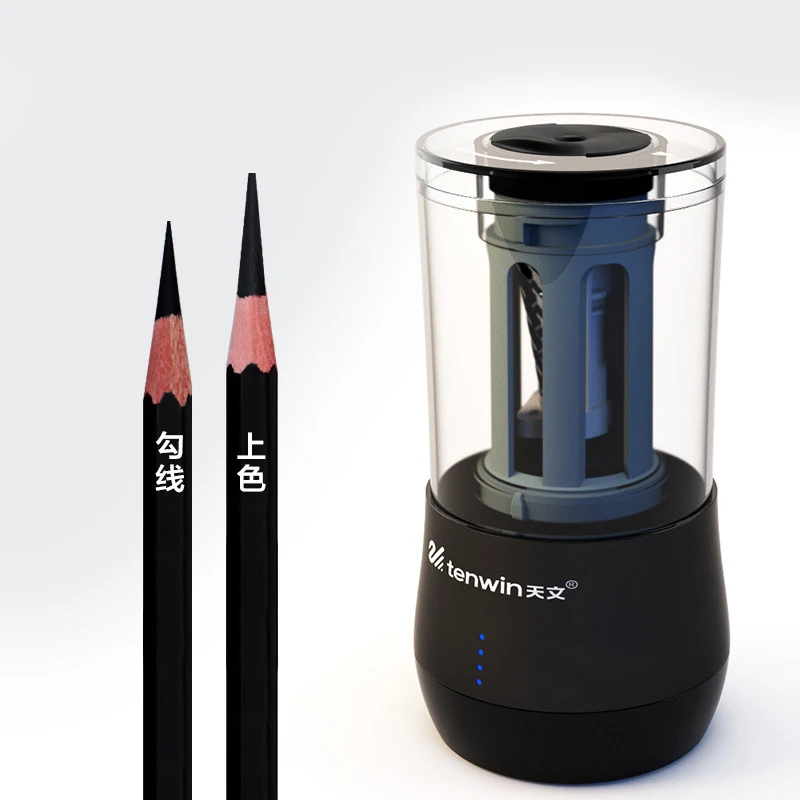 Tenwin Usb Charging Electric Pencil Sharpener Professional Sketc