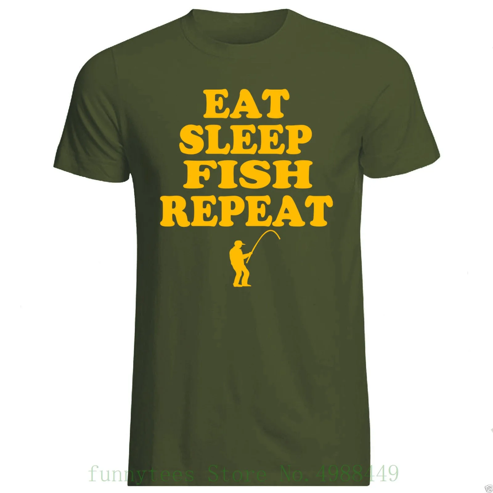 Футболка Eat Sleep Fish Repeat все размеры + коли (брендовый Фишер карп) Новое поступление