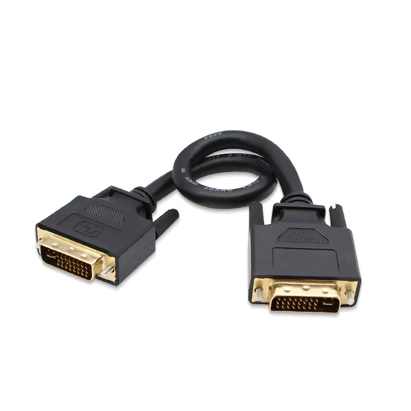 DVI cable 24 + 5 Male lnsert Female lnsert, computer monitor cable, HD