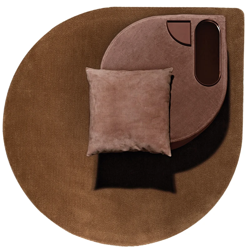 Простой стиль каплевидные ковер, кофе-коричневого цвета гостиной ковер, стул коврик, mordern украшения дома коврик