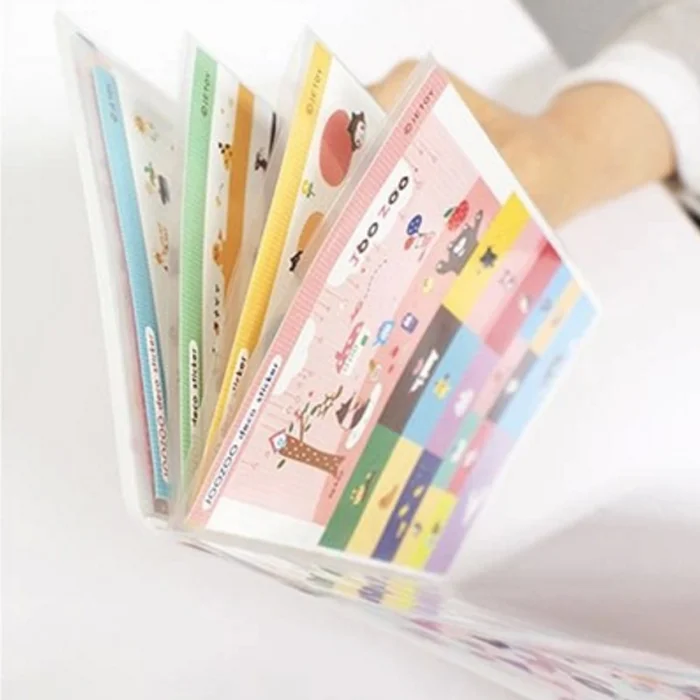 

8 Pcs/pack Jetoy Joozoo Cute Sticker Masking Paper Diary Stickers Planner Stickers/sticky Notes/papeleria/stationery Products