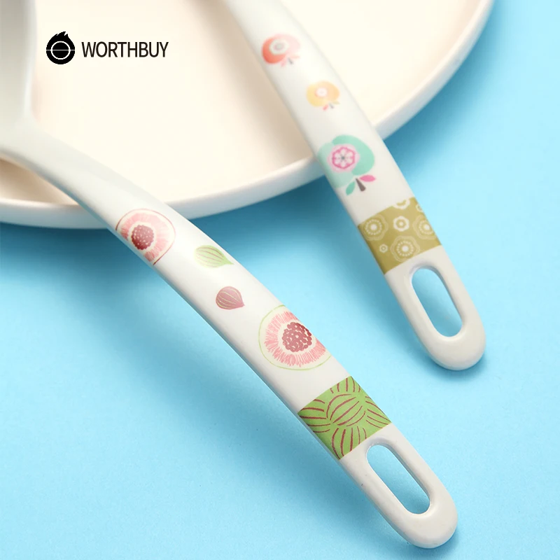 WORTHBUY японский суповый половник с длинной ручкой Экологичная бамбуковая ложка