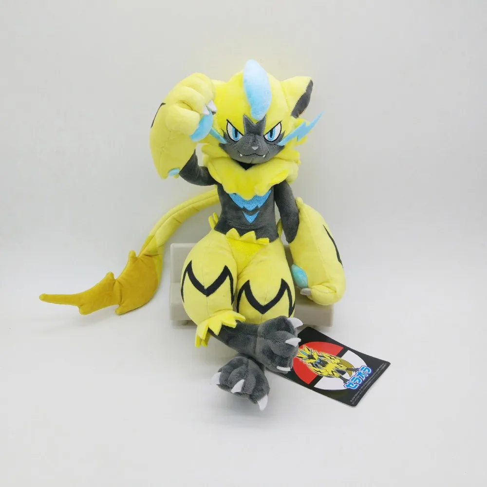 Pokemon Sun and Moon Zeraora Plush Toy Stuffed Doll Figure Soft Gift 12 inch NEW