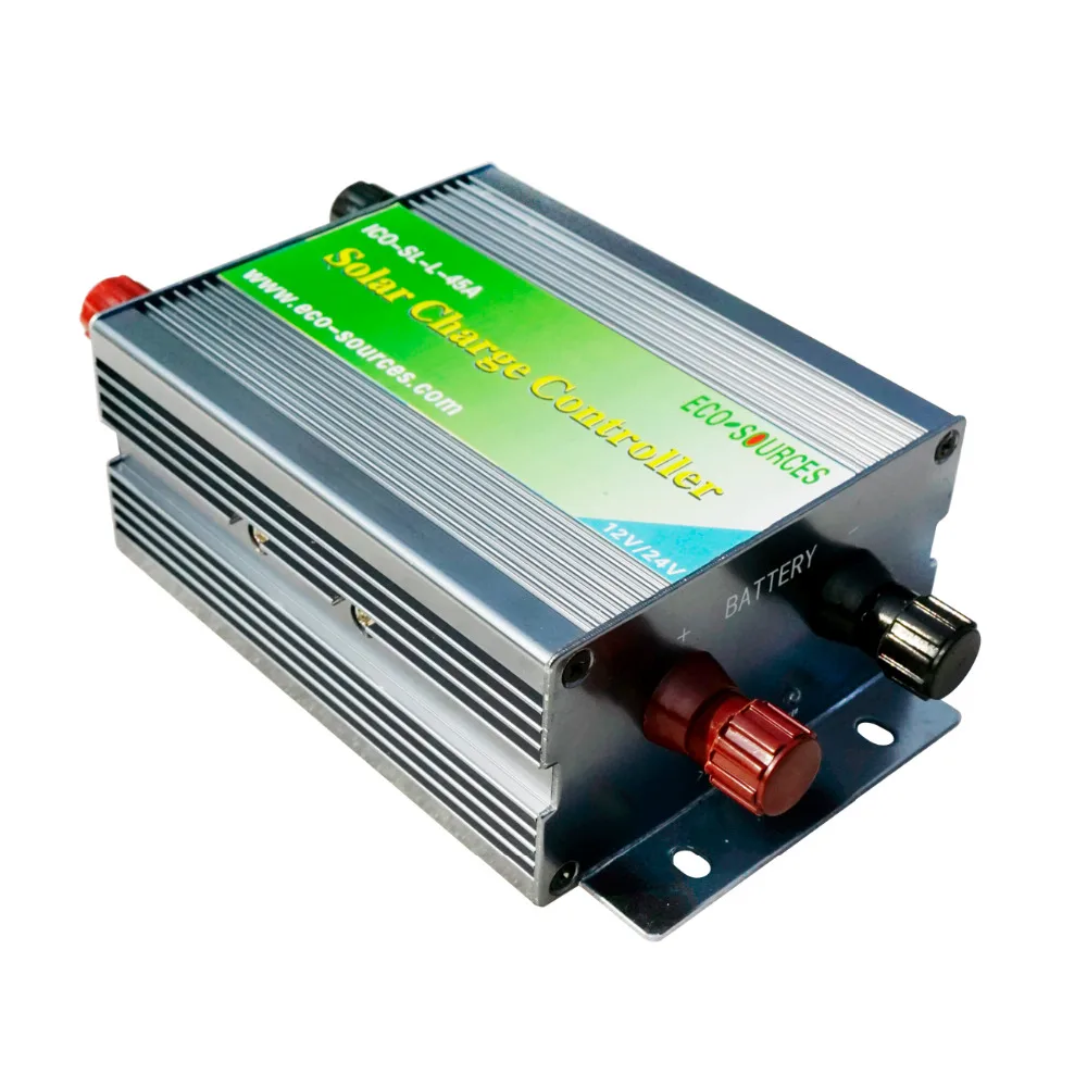 

Eco 45A 12/24V PWM solar controller Shunt controller design with fuse, over current protection Fit for solar system