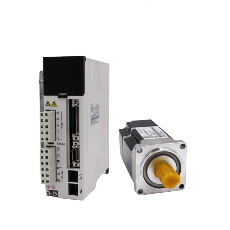 750W Servo Motor 2.39NM NEMA32 80mm AC Servo Motor Driver Kit 3000RPM 20Bit Encoder with 3M Cable JASD7502-20B+80JASM5072K-20B 750W Servo Motor 2.39NM NEMA32 80mm AC Servo Motor Driver Kit 3000RPM 20Bit Encoder with 3M Cable JASD7502-20B+80JASM5072K-20B