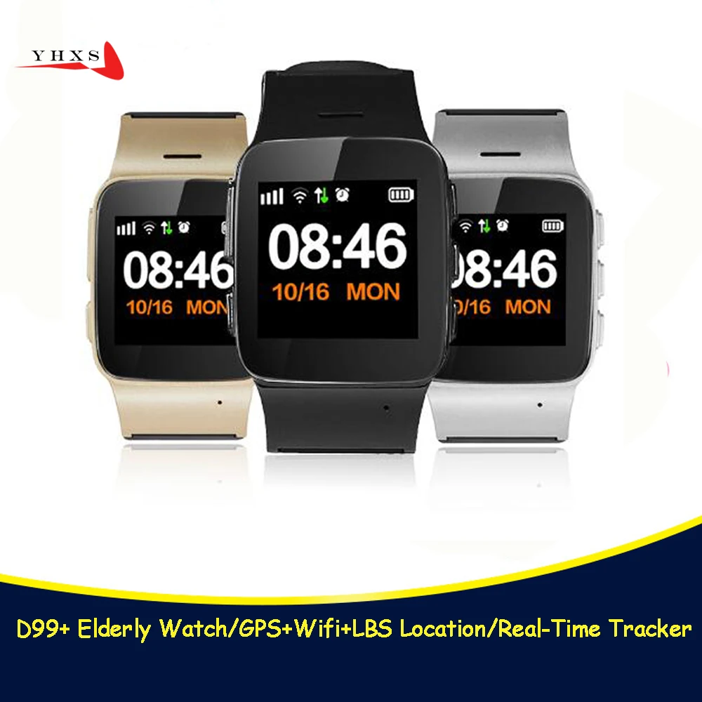 

GPS LBS WIFI Tracker Locator for Elderly Woman Kids Smart Wristwatch with SOS Call Safe Anti Lost Remote Monitoring Watch PK T58