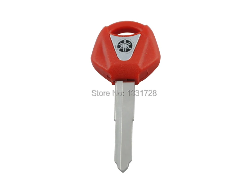 

Red Motorcycle Blank Key Uncut Blade For YZF R1 R6 FZ1 FZ4 FZ6 FZ8 XJ6 XJR Motorcycle transponder key blank with blade