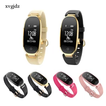 xvgjdz S3 Bluetooth Waterproof Smart Watch Fashion Women Ladies Heart Rate Monitor Fitness Tracker Smartwatch for Android IOS