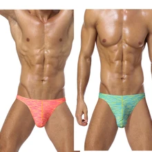 3 шт. мужские сексуальные трусы нейлон стринги Нижнее белье Мужские открытые ягодицы нижнее белье мягкие удобные трусы jockstrap стринги танга
