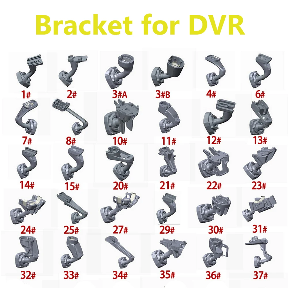 

Silicone mini suction bracket delicate Rear View Mirror Bracket Car GPS DVR bracket holder Multiple models