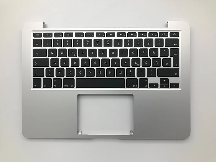 A1502 Топ чехол с Пособия по немецкому языку клавиатуры и Подсветка для Macbook Pro retina 13 "A1502 Topcase Упор для рук 2015 EMC2875 MF839 MF841