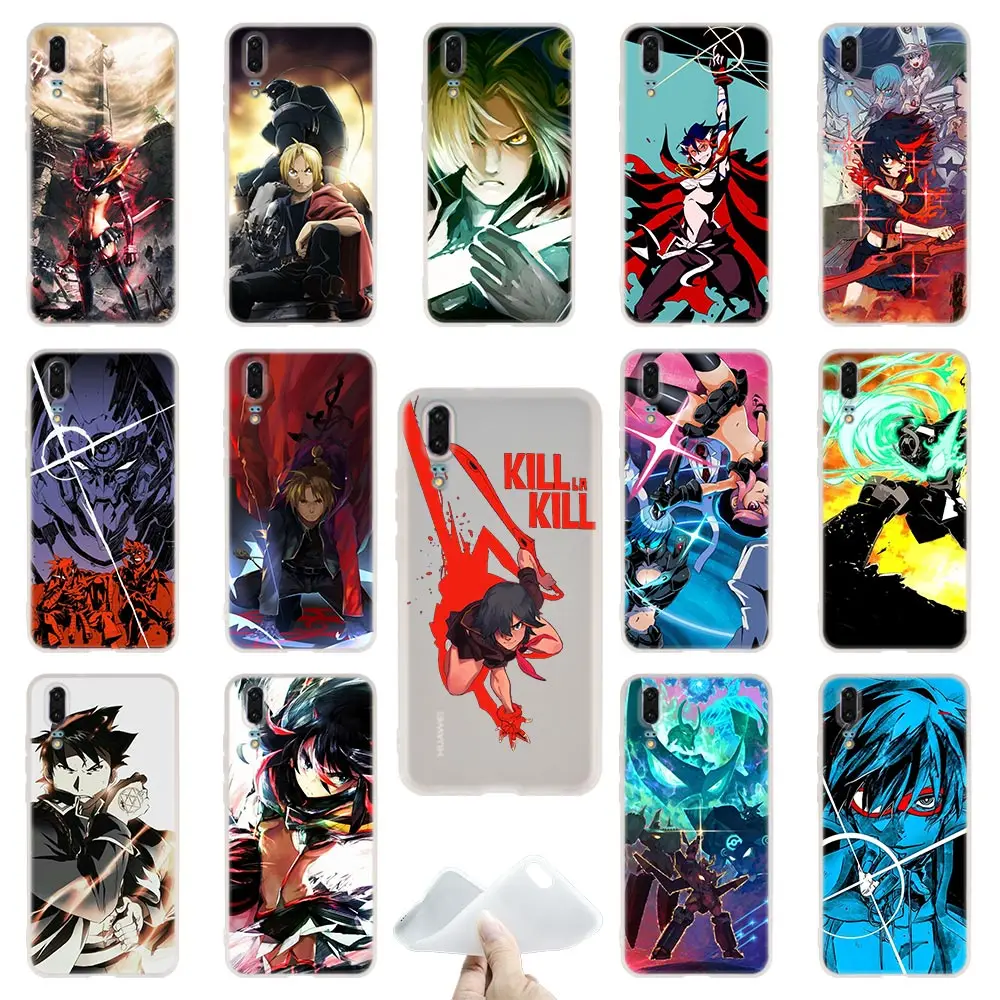 Полностью металлические чехлы с алхимиком Kill La JoJo Jackson Joestar для P40 P30 P20 Pro P10 P9 Lite