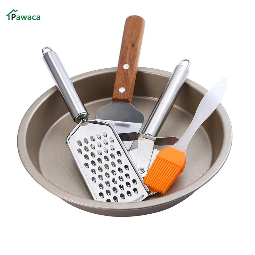 Pawaca New Stainless Steel Pizza Baking Tool Utensils Kitchen Pizza