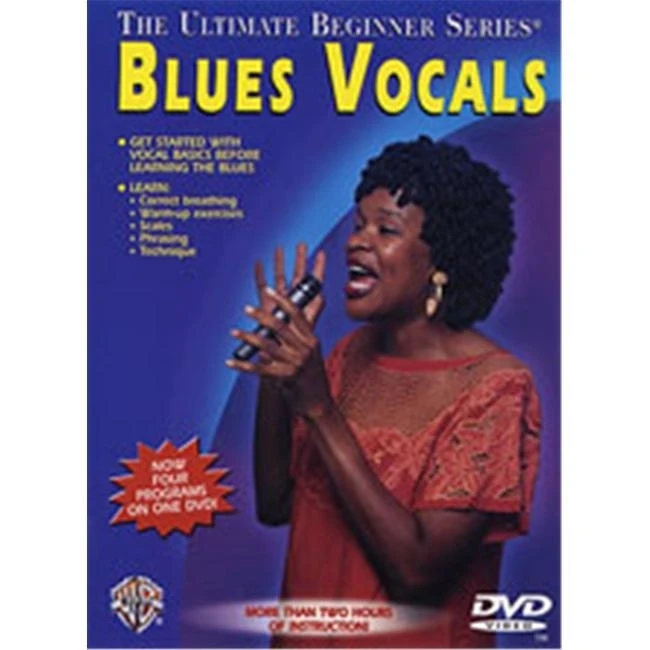 Alfred 00-908103 Ultimate Beginner Series- Blues Vocals - Music Book