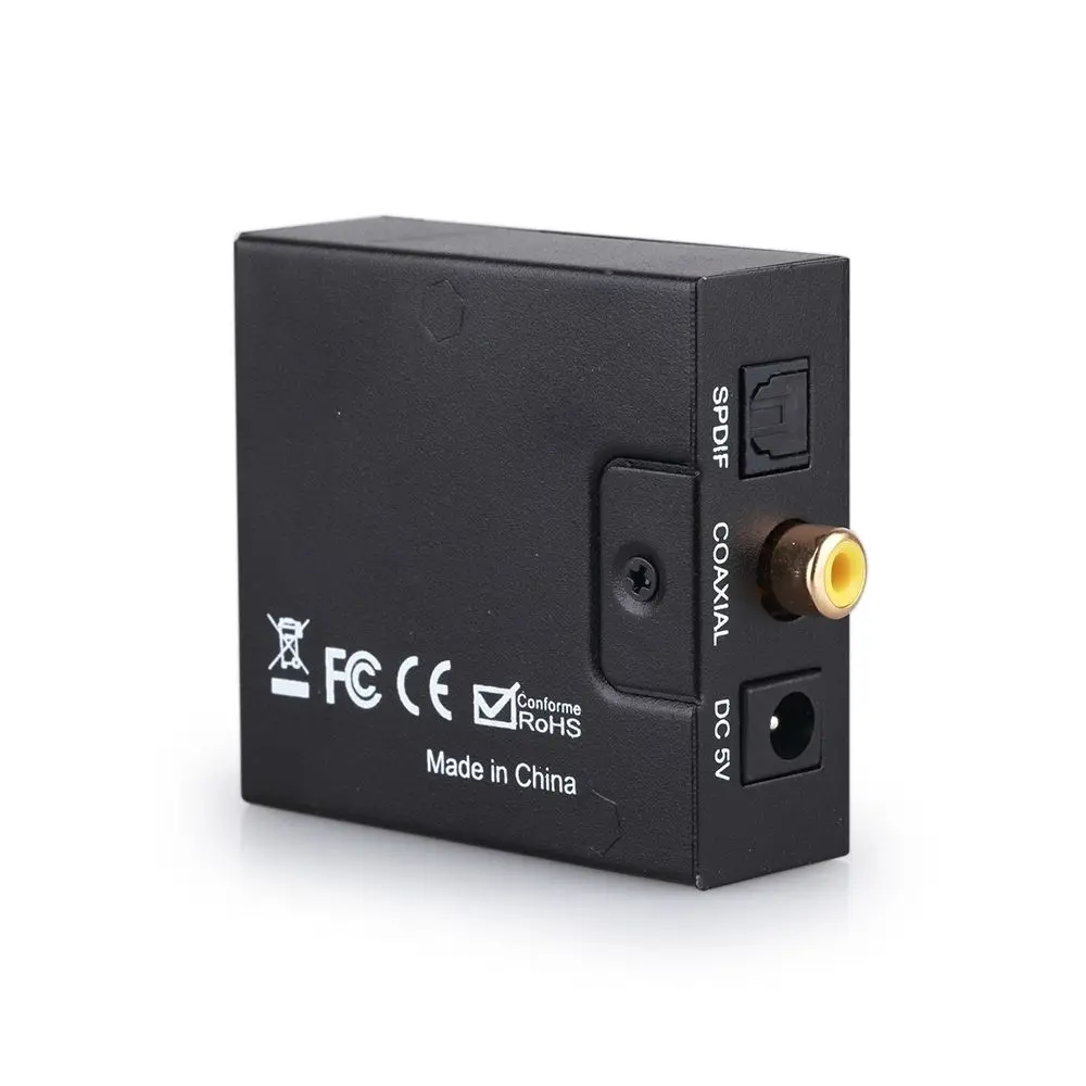 Коаксиальный SPDIF/оптический цифровой аудио вход в RCA R/L аналоговый 3 5 мм стерео