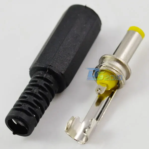 

High QualityNew Male Plug 4.0X1.7mm DC Power Cable Connector Adapter Plastic Yellow Head