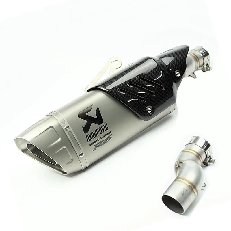 

Exhaust Motorcycle for Muffler escape For Yamaha R6 2007 2008 2009 2010 11 12 13 14 15 16 2017 2018 2019 Year Slip-On