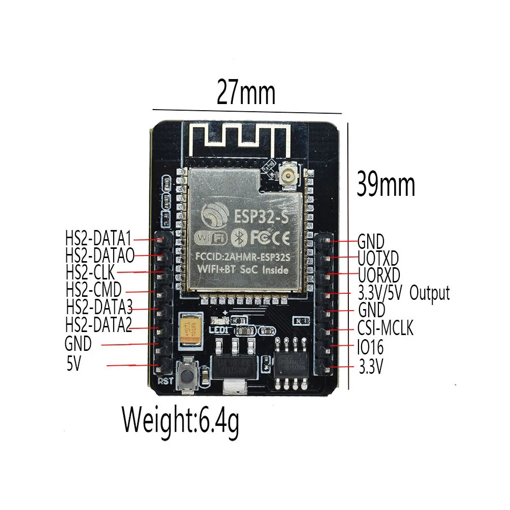 Esp32-Cam-Esp-32S-Wifi-Modul-Esp32-Seriell-Zu-Wifi-Esp32-Cam-Entwicklung-Bord-5-V (1)