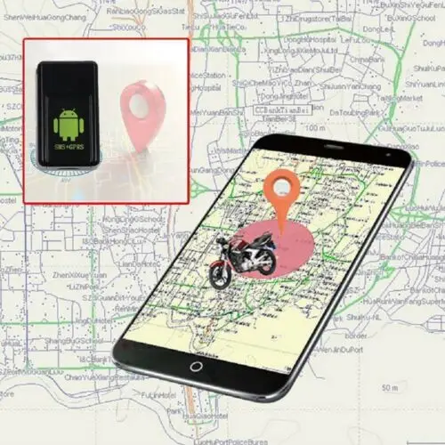 البسيطة GPS محدد في الوقت الحقيقي تتبع مكتشف جهاز سيارة دراجة نارية تعقب