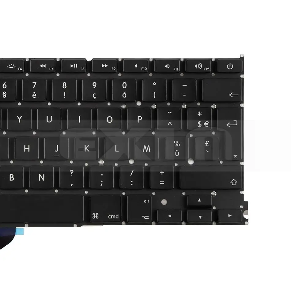 Для Apple Macbook Pro retina 1" A1425 Французский клавиатура с буквами FR ЕС клавиатура ж/Подсветка 2012 2013 год