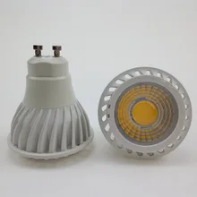 Вел GU10 пятно света лампы 7 Вт AC 85~ 265 В современный дом Открытый Прожекторы Lampara теплый белый холодный whtie d50mm h59mmce Рош 50 шт./лот DHL