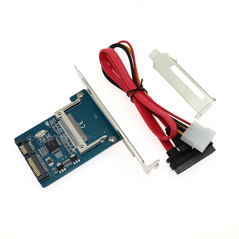 Оптовая продажа CF к SATA адаптер 2 5 &quotHDD совместимый 22pin конвертер карта|Платы
