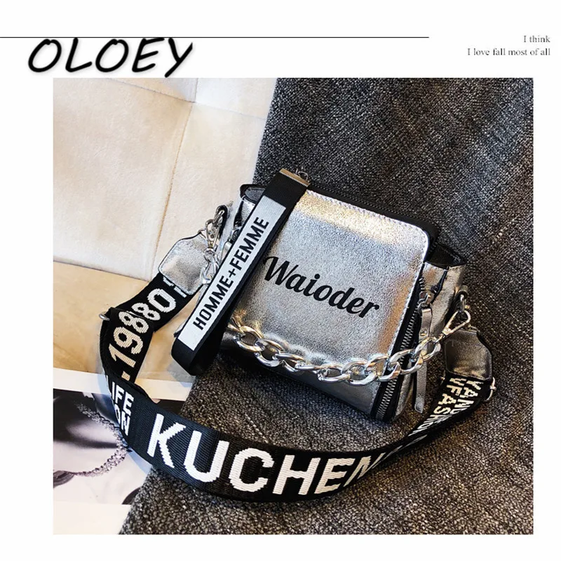 

PU Messenger Bags Lady Design Exquisite Crossbody Bucket Women Letter Shoulder Bag INS Popular Female Handbag Holiday#