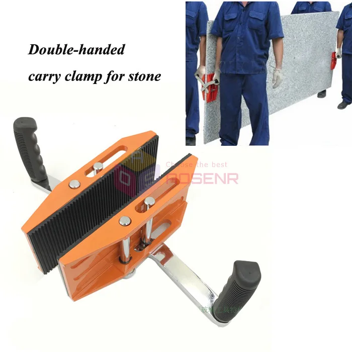 2* Single-handed Carrying Clamp for Carrying Glass Stone Ceramic Plate 4-20mm US