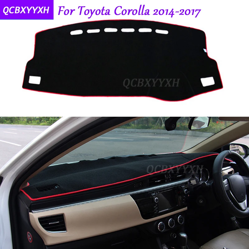 Для Toyota Corolla- коврик на приборную панель защитный интерьер Photophobism коврик тент подушка для автомобиля Стайлинг авто аксессуары