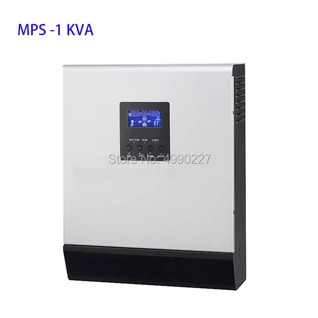 Солнечный инвертор 1KVA 24V 220 V/230VAC 50/60HZ с 25A со слежением за максимальной точкой мощности солнечное зарядное устройство и зарядное устройство для аккумулятора с немодулированным синусоидальным сигналом Гибридный инвертор