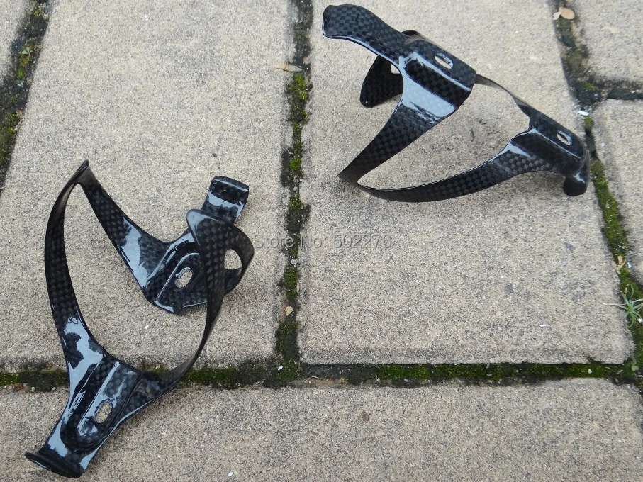 

3K Carbon Cycling Water Bottle Cage for Cyclocross Road Mountain Bike MTB - 2 pcs cages CG001