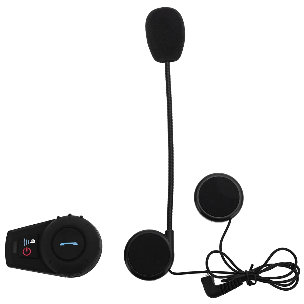 

1Pcs FreedConn Motorcycle Helmet Bluetooth Intercom Bluetooth Headset BT Interphone Intercomunicador Moto FM Radio UK Plug