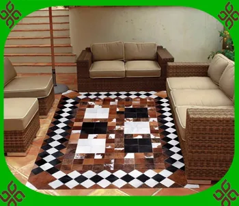 

2018 free shipping 100% natural genuine cowhide yoga carpet