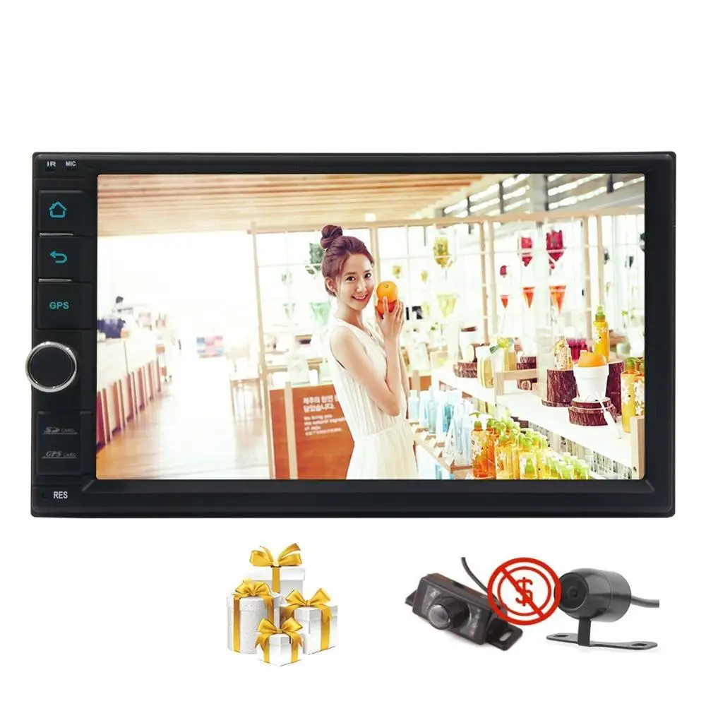 Flash Deal Front&Reverse Camera Android 7.1 Car Stereo Touchscreen GPS Radio Bluetooth Free map USB/SD Automotive Head Unit Player DVR OBD2 0 Flash Deal Front&Reverse Camera Android 7.1 Car Stereo Touchscreen GPS Radio Bluetooth Free map USB/SD Automotive Head Unit Player DVR OBD2 0