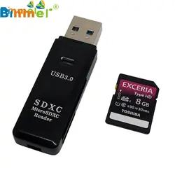 Заводская цена Лидер продаж Мини 5 Гбит/с супер Скорость USB 3.0 Micro SD/SDXC TF Card Reader адаптер Mac OS прямая доставка хорошее качество